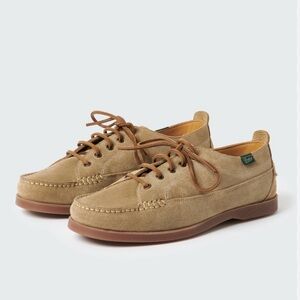 Paraboot x Studio Nicholson Malibu Suede Moccasin Boat shoes UK8